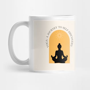 Yoga the self-discovery Mug